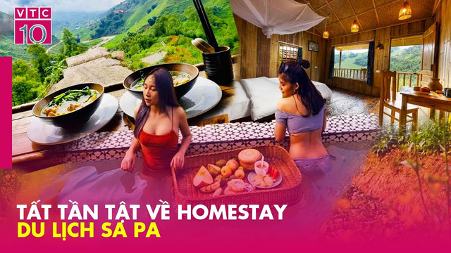 Mẹo du lịch homestay Sa Pa 2024- Trekking, tắm lá Dao đỏ, khám phá bản làng - CCNM - VTC10