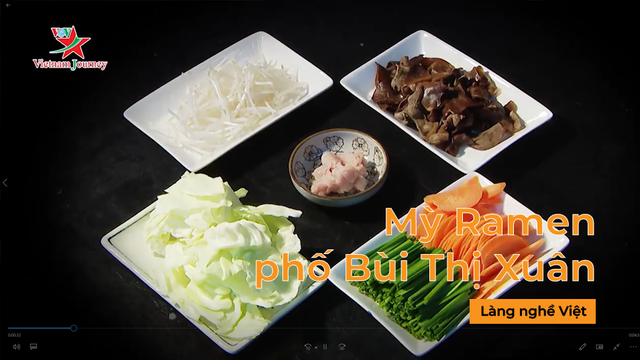 Thưởng thức Mỳ Ramen phố Bùi Thị Xuân - Tinh Hoa Ẩm Thực