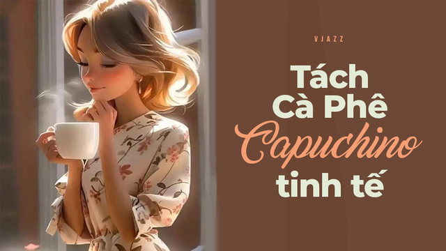 Tách Cà Phê Capuchino Tinh Tế - Vjazz