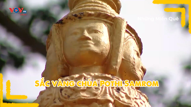 Sắc vàng chùa Pothi Samrom