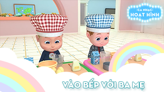 Ca khúc Vào bếp với ba mẹ