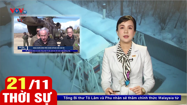 Bản tin sáng ngày 21/11 | Tin tức thời sự mới nhất hôm nay | VOV