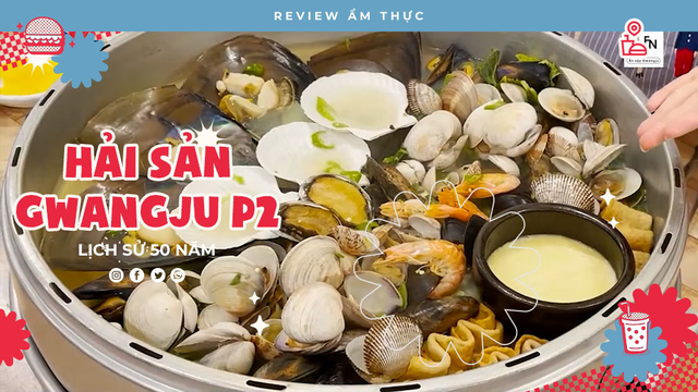 Chợ hải sản Nam Gwangju (2) - Review Ẩm thực