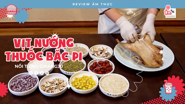 Vịt nướng thuốc bắc Gwangju (1) - Review Ẩm thực