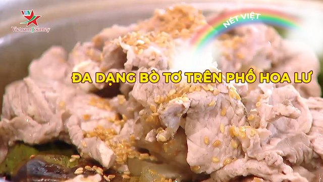 Đa dạng bò tơ trên phố Hoa Lư