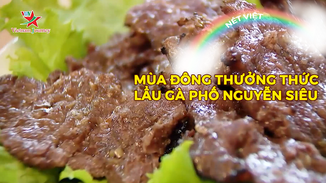 Mùa đông thưởng thức lẩu gà phố Nguyễn Siêu