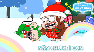 Ca khúc Năm chú khỉ con (8)