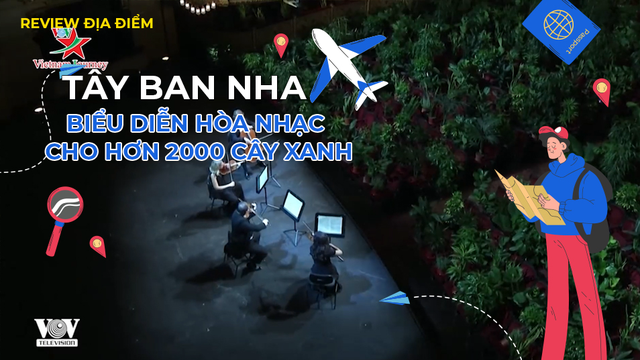 Biểu diễn hòa nhạc cho hơn 2000 cây xanh