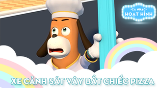 Ca khúc Xe cảnh sát vây bắt chiếc pizza