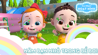 Ca khúc Năm bạn nhỏ trong bể bơi