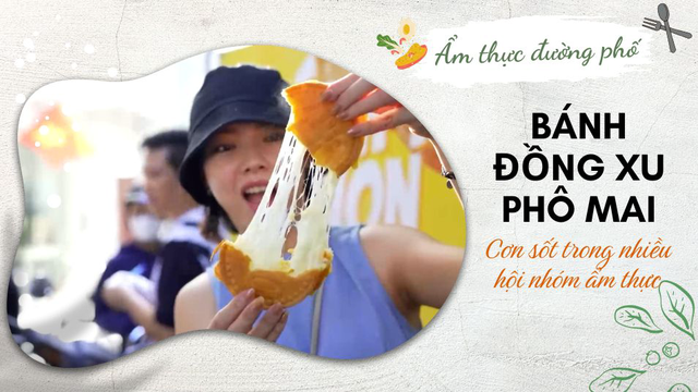 Bánh đồng xu phô mai - Cơn sốt trong nhiều hội nhóm ẩm thực