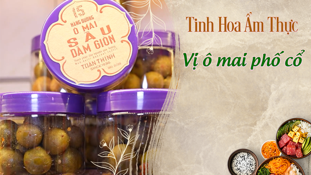 Vị ô mai phố cổ