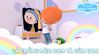 Ca khúc Gà trống mèo con và cún con (4)