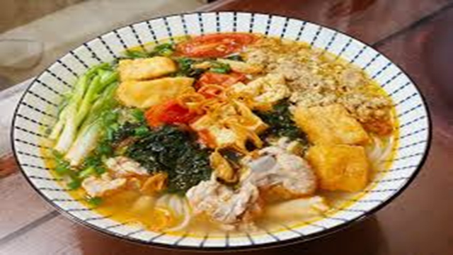 Bún riêu tóp mỡ