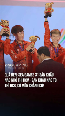 Quá Đen- Sea Games 31 Sân Khấu Nào Nhỏ Thì Hcv - Sân Khấu Nào To Thì Hcb, Có Môn Chẳng Có!