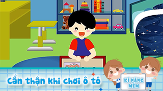 Cẩn thận khi chơi ô tô