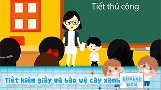 Tiết kiệm giấy và bảo vệ cây xanh