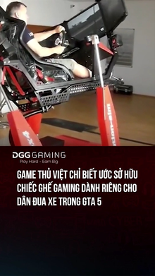 Game Thủ Việt Chỉ Biết Ước Sở Hữu Chiếc Ghế Gaming Dành Riêng Cho Dân Đua Xe Trong Gta 5