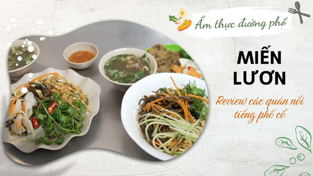 Review các quán miến lươn nổi tiếng phố cổ