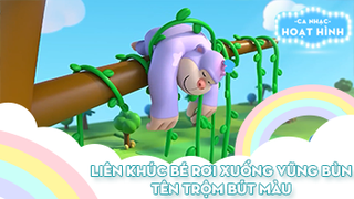 Liên khúc Bé rơi xuống vũng bùn và Tên trộm bút màu