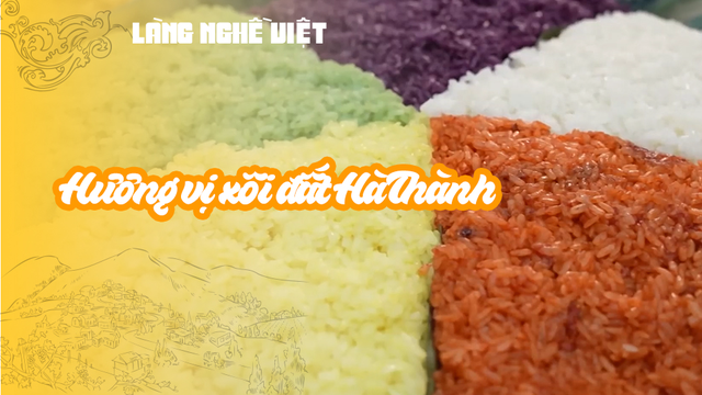 Hương vị xôi đất Hà Thành