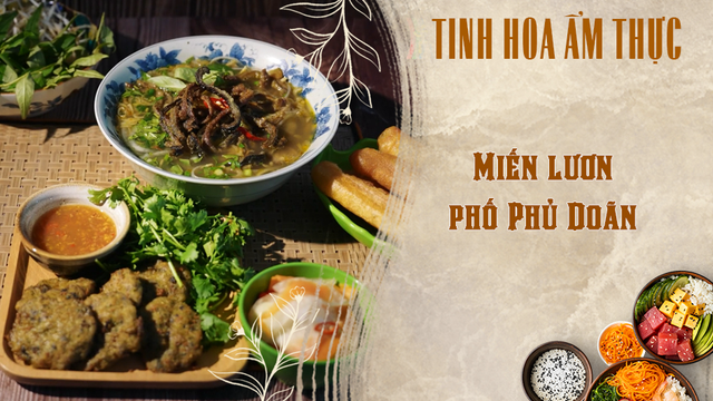 Miến lươn phố Phủ Doãn