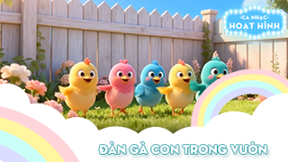 Ca khúc Đàn gà con trong vườn