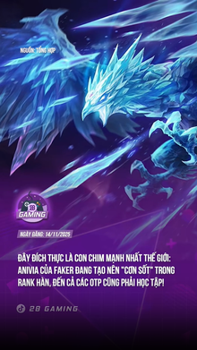 Chim băng trong tay Faker vẫn cứ là khác biệt