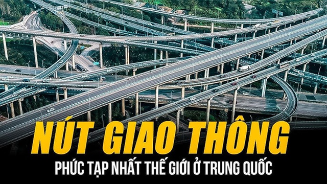 Khám phá giao lộ phức tạp nhất thế giới ở Trùng khánh, Trung quốc