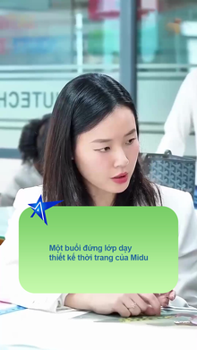 Một buổi đứng lớp dạy thiết kế thời trang của Midu