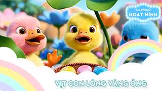 Ca khúc Vịt con lông vàng óng
