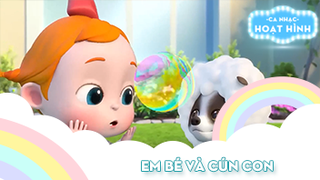 Ca khúc Em bé và cún con