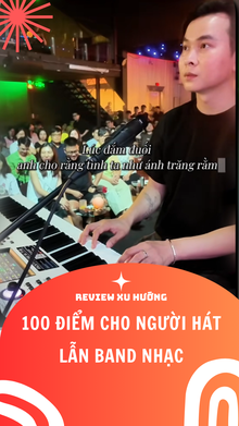100 điểm cho người hát lẫn band nhạc