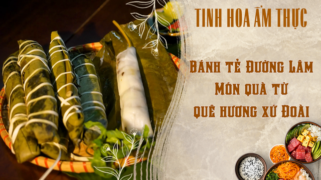 Bánh tẻ Đường Lâm - Món quà từ quê hương xứ Đoài