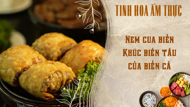 Nem cua biển - Khúc biến tấu của biển cả