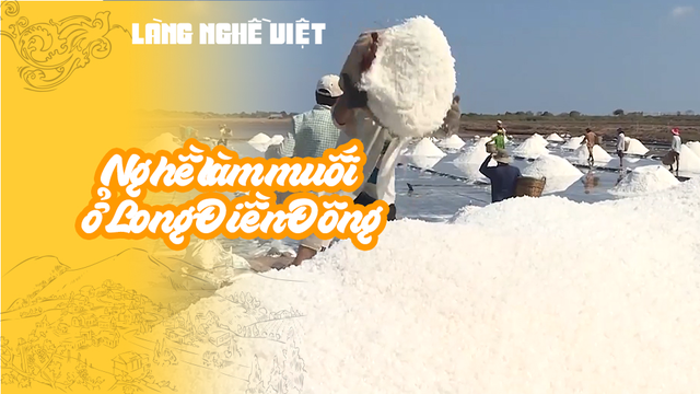 Nghề làm muối ở Long Điền Đông