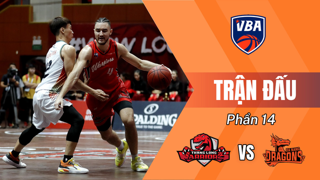 Trận đấu - Thang Long Warriors vs Danang Dragons - Giải bóng rổ VBA 2018 - Phần 14