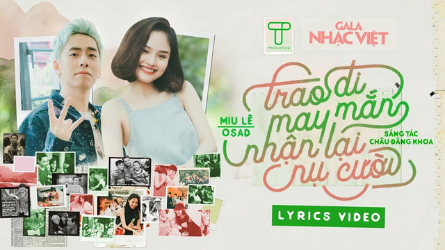 Trao Đi May Mắn Nhận Lại Nụ Cười | Miu Lê x OSAD x Châu Đăng Khoa (Official Lyrics Video)