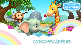 Ca khúc Con voi có cái vòi to