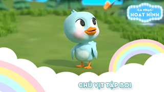 Ca khúc Chú vịt tập bơi