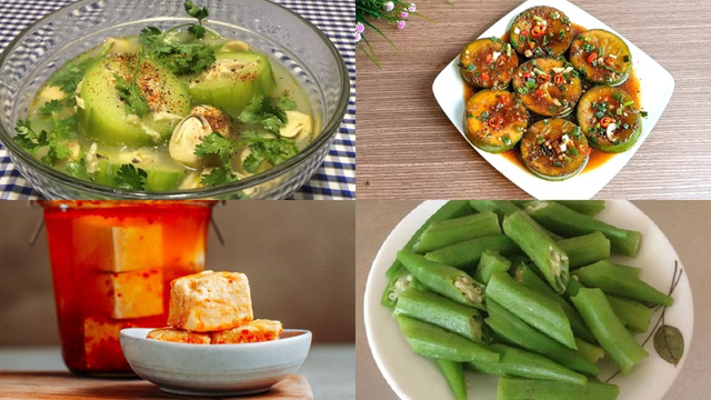 Món chay – Thanh đạm mà tròn vị.