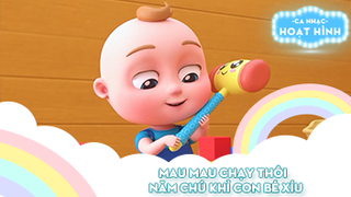 Liên khúc Mau mau chạy thôi và Năm chú khỉ con bé xíu