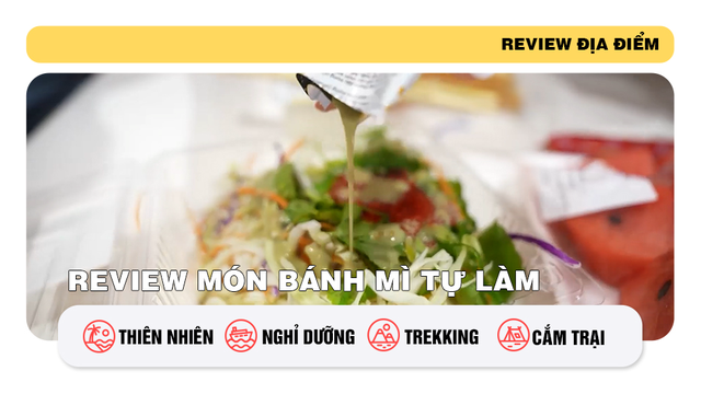 Review món bánh mì tự làm