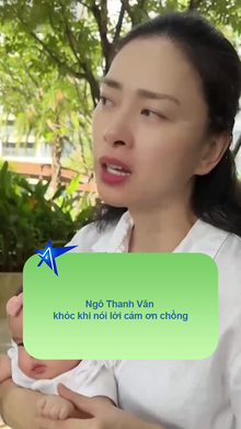 Ngô Thanh Vân khóc khi nói lời cảm ơn chồng