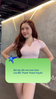Bài tập đốt mỡ toàn thân của MC Thanh Thanh Huyền