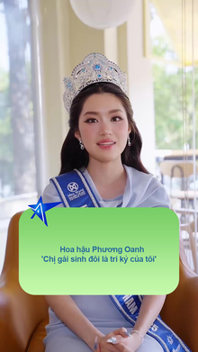 Hoa hậu Phương Oanh 'Chị gái sinh đôi là tri kỷ của tôi'