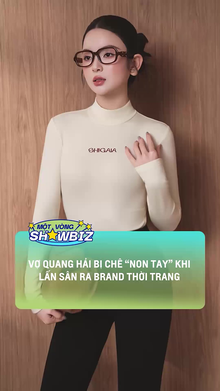 Vợ Quang Hải bị chê 'non tay' khi lấn sân ra brand thời trang