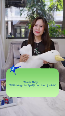 Thanh Thúy 'Tôi không còn áp đặt con theo ý mình'