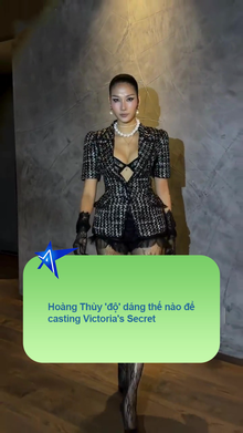 Hoàng Thùy 'độ' dáng thế nào để casting Victoria's Secret