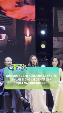 Ninh Dương Lan Ngọc chia sẻ về việc chuẩn bị cho vai diễn trong ''Mật mã Đông Dương''